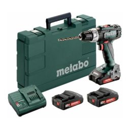 Perceuse-visseuse sans fil 18V bs 18 l set avec 3x batteries 2.0Ah - Metabo