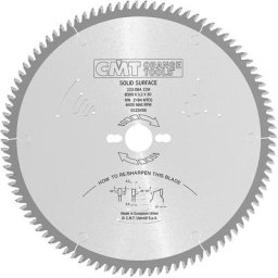 223.048.06H lame de scie pour corian® D=160X2.2X20 Z=48 mhwg