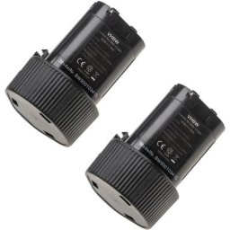 Set de 2 batteries 1500mAh pour outil Makita DF030DWX DF330, DF330D, DF330DWE, DF330DWLX, JR100DWE