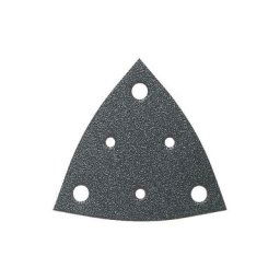 Feuille abrasive Delta avec bande auto-agrippante, perforé Fein 63717108047 Grain 40 Cote