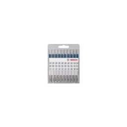 Bosch - x-pro line sts 2607010631 coffret de lames pour scie sauteuse 10 pièces métal