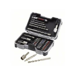Coffret de 35 pièces de vissage pour la maçonnerie, embouts et forets - BOSCH BOS-607017326