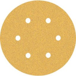 Accessories expert C470 2608900814 Feuille abrasive pour ponceuse excentrique perforé Grain 60 (ø)