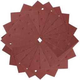 Dewalt - DT3034 -qz - 180G 1/4 feuilles perforées avec velcro - 8 trous circulaires