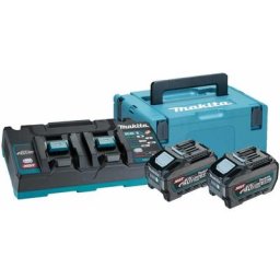 191U13-9 Energy Kit 40 v Max 2x5.0 Ah avec chargeur rapide double - Makita