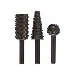 Set de fraises pour travail à main levée, 3 pièces 6 mm, 16, 16, 16-7 mm Bosch 1609200307