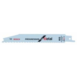 Bosch - Lame de scie-sabre s 123 xf, Progressor for Metal, lot de 5 Accessories 2608654402 5 pc(s)