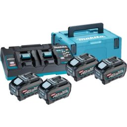 Kit energy DC40RB + 4 x BL4050F 40V Makita 191U42-2
