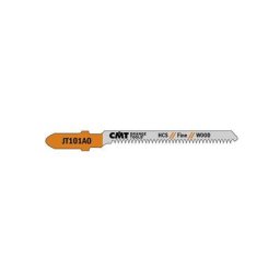 JT101AO-5 5 lames pour scie sauteuse en hcs pour bois courbé et fin 76X1,4X20TPI