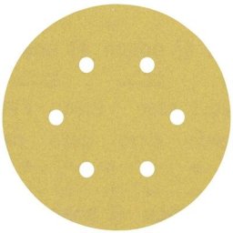 Accessories expert C470 2608900818 Set de feuilles abrasives pour ponceuse excentrique Grain 180