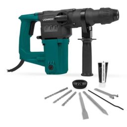 Vonroc - Marteau perforateur 1050W – 4,5 joule – sds plus – 3 fonctions – Accessoires inclus