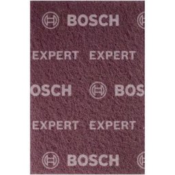 Bosch Professional - 25X tampons abrasifs non-tissés expert N880 (pour tôles en acier, 152 x 229