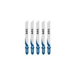 Pack de 5 lames scie sauteuse AEG 55mm métal T118A