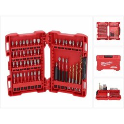 Milwaukee Shockwave Set d'embouts et de forets résistant aux chocs - Pour visseuse à choc - 49 pcs.