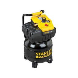 Stanley - Compresseur sans huile vertical 24L 1,5HP