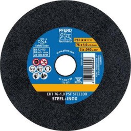 Pferd - psf steelox 69198287 Disque à tronçonner 76 mm 10 pc(s) acier inoxydable, acier