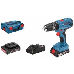 Bosch - batterie 18V gsb 18V-21 / 2x 2.0Ah batterie avec de la l-boxx