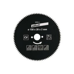 6263000 - scie circulaire à disque modèle cv 100 Diam bleu série 150x16x2mm - Wolfcraft