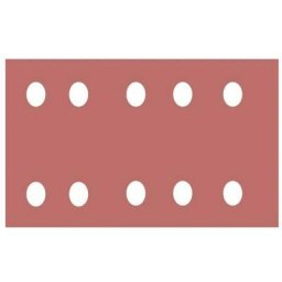 P-42868 - Pack 10 bande perforée velcro 100x240mm pour bo4566-bo4563 grain 40 - Makita