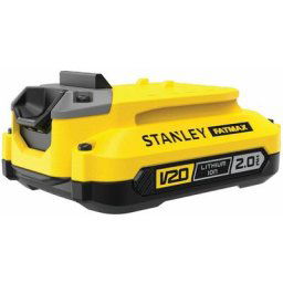 Stanley - Batterie lithium-ion 18V 2Ah Fatmax SFMCB202-XJ - Technologie améliorée gamme Fatmax V20