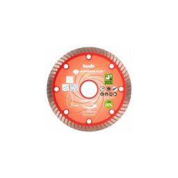 1 disque a' tronconner diamant turbo gres 115x22 mm pour meuleuse ide'al pour les carreaux en gre's