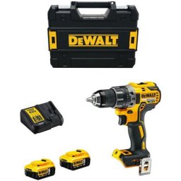Perceuse visseuse 18V XR + 2 batteries 5Ah + chargeur + coffret T-stak - DEWALT - DCD791P2