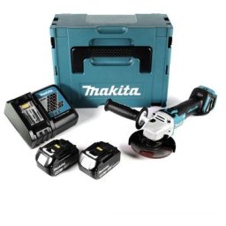 Meuleuse d'angle sans fil 18 v DGA511RTJ / 2x batteries 5,0 Ah - Makita