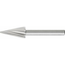 22423516 Fraise sur tige hss cône pointu Longueur 65 mm Dimension produit, ø 12 mm Longueur de
