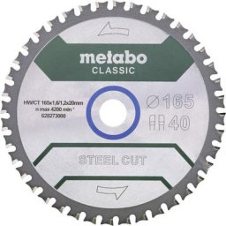 Steel cut/sandwich panel - classic 628273000 Lame de scie circulaire 165 x 20 x 1.6 mm Nombre de