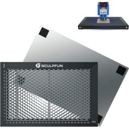 Graveur Laser Table de travail en nid d'abeille 300x200x22mm pour graveur Laser à diode protégeant