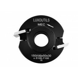 Porte outils à profiler acier 100 x 50 toupie arbre 30 mm