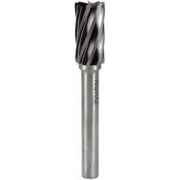 Fraise sur tige zya D.6mm Tête-L.18mm Arbre-D.6mm Denture carbure aluminium Ruko