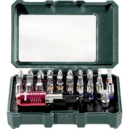 Promotion 626700000 Jeu dembouts 32 pièces vis à fente, cruciforme Phillips, vis Pozidriv, 6 pans