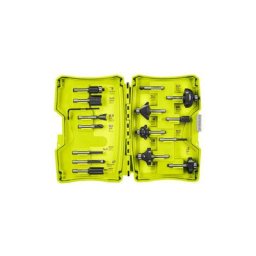 Ryobi - Coffret 15 fraises panachées queue ø 6 mm - RAKRBS15