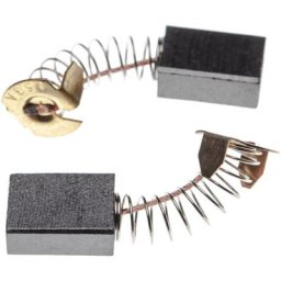 2x balai de charbon pour moteur électrique 6,5 x 13,5 x 17mm remplace Makita 181044-0, CB-153 pour