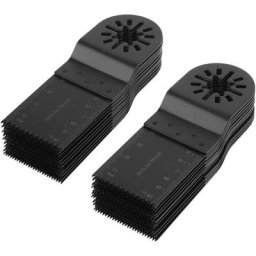 Devenirriche - Lot de 20 lames de scie oscillante, outil multifonction lame, 34 mm, lame oscillante