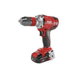 Flex - Perceuse visseuse sans fil 18V dd 4G 18.0-E avec 2x5,0 Ah batteries et chargeur