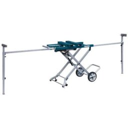 Makita - Chariot établi avec servantes et roues pour scies stationnaires DEAWST05