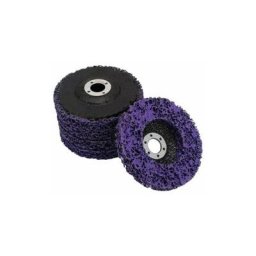 5PC Pack Disques pour meuleuse d'angle - Disque de nettoyage pour enlever la peinture et la rouille