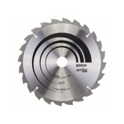 Bosch 2608640434 Lame de scie circulaire op wo b 254x30-24