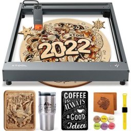 Graveur - 60W Machine de Découpe Laser cnc Bricolage, Puissance de Sortie 10W Xtool D1 10W