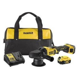 Jamais utilisé] DeWalt - Polisseuse orbitale xr 18V 2x5Ah Li-Ion Brushless 125mm avec soft bag