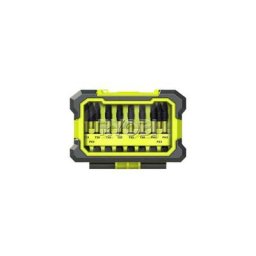 Ryobi - Coffret antichocs accessoires de vissage 10 pièces RAK10MSDI