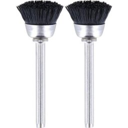 26150404JA lot de 2 brosses boisseau en soie - Dremel