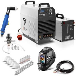 Découpeur plasma STAHLWERK CUT 160 P IGBT équipement complet Allumage pilote jusqu'à 52mm