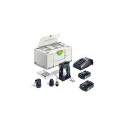 Festool - Perceuse-visseuse sans fil cxs 18-Basic-set - Sans batterie ni chargeur - Systainer 576884