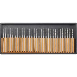 813205 hss Jeu de forets pour le métal 30 pièces tige cylindrique 1 set - Rona