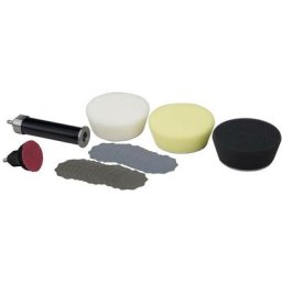29070 set de ponçage et de polissage plateau de ponçage ø 30 mm, 80 mm 7 parties - Proxxon