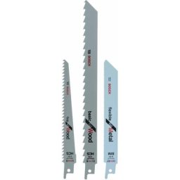 Bosch - Kit 3 Lames scie sabre Bois & Métal S922EF S922E S1111K