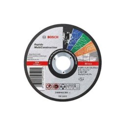Bosch - Disque à tronçonner Droit - Rapido - MultiConstruction - 125 mm - x 1 - 1 mm - 22,23 mm